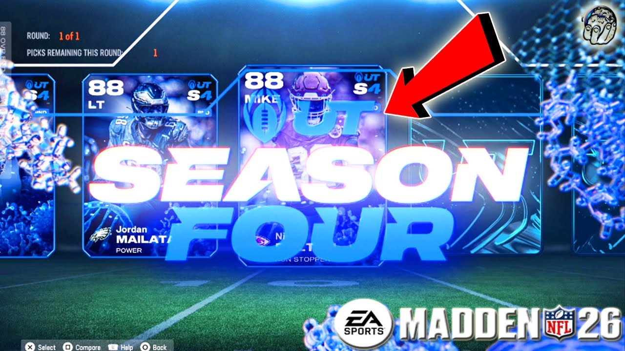 MADDEN 26 ULTIMATE TEAM, 4-й сезон! КАКУЮ БЕСПЛАТНУЮ КАРТУ ЛУЧШЕ ВЫБРАТЬ ДО ZERO CHILL? | MUT 26