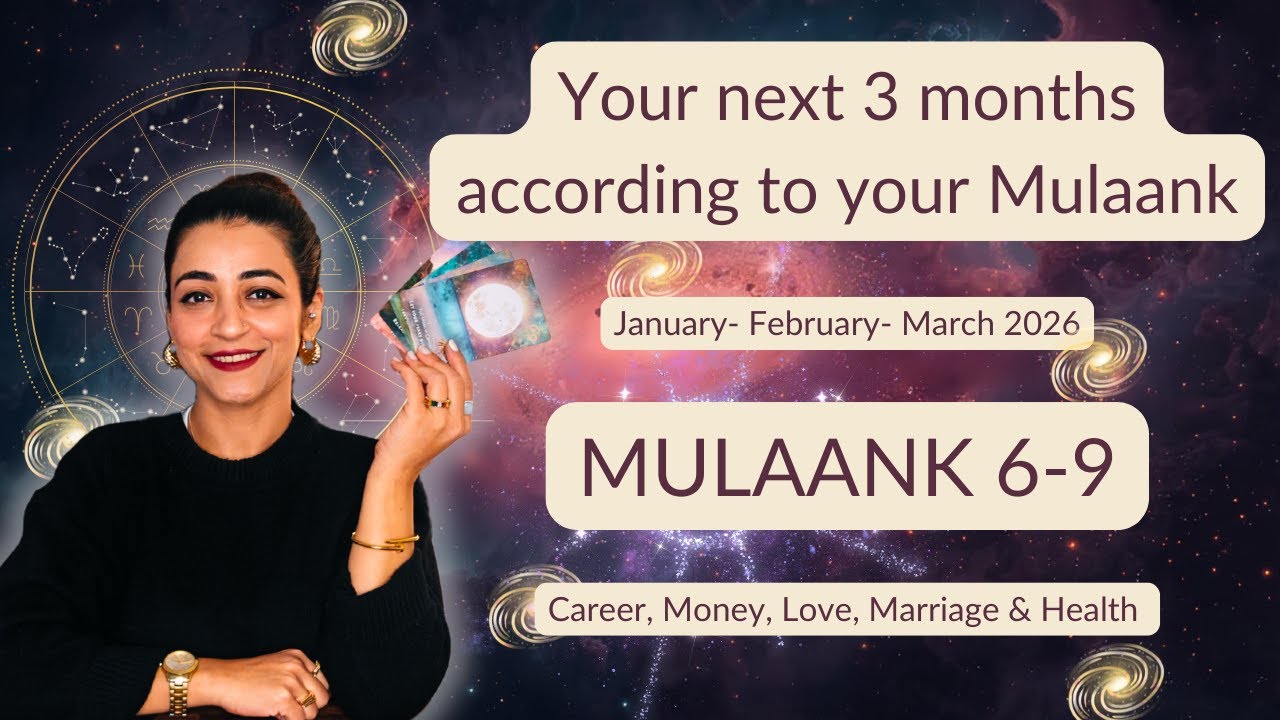 NEXT 3 MONTHS FOR MULAANK 6-9 ✨🔮💫 #horoscope #hinditarot #january #2026