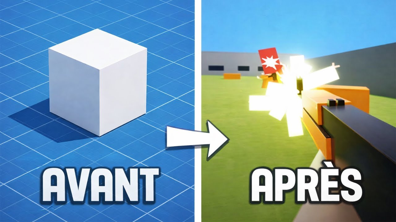 Je crée un jeu FPS sans rien modéliser