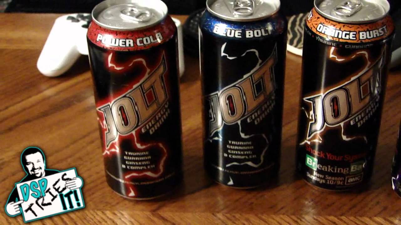 DSP Tries It Ep. 3 - Jolt Energy Drinks