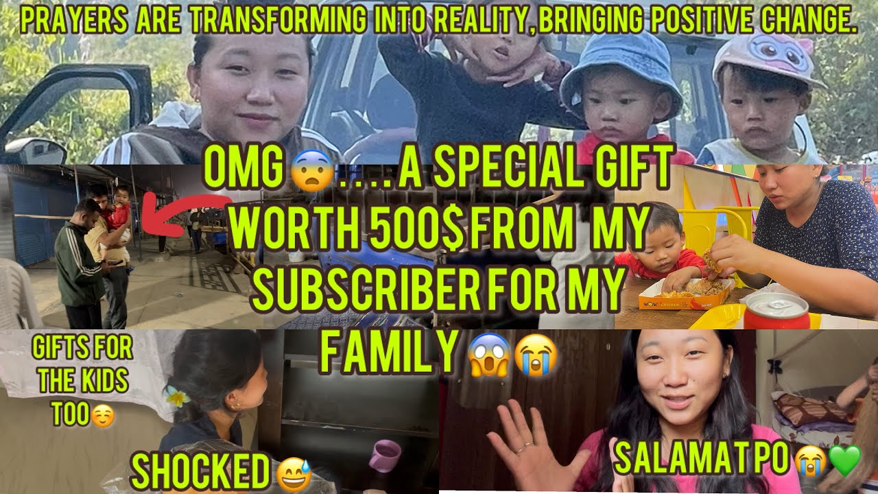 SHOCKED! 😭 My Subscriber Blessed My Family with $500 Gift 💵💚@Shonyuodyuo 