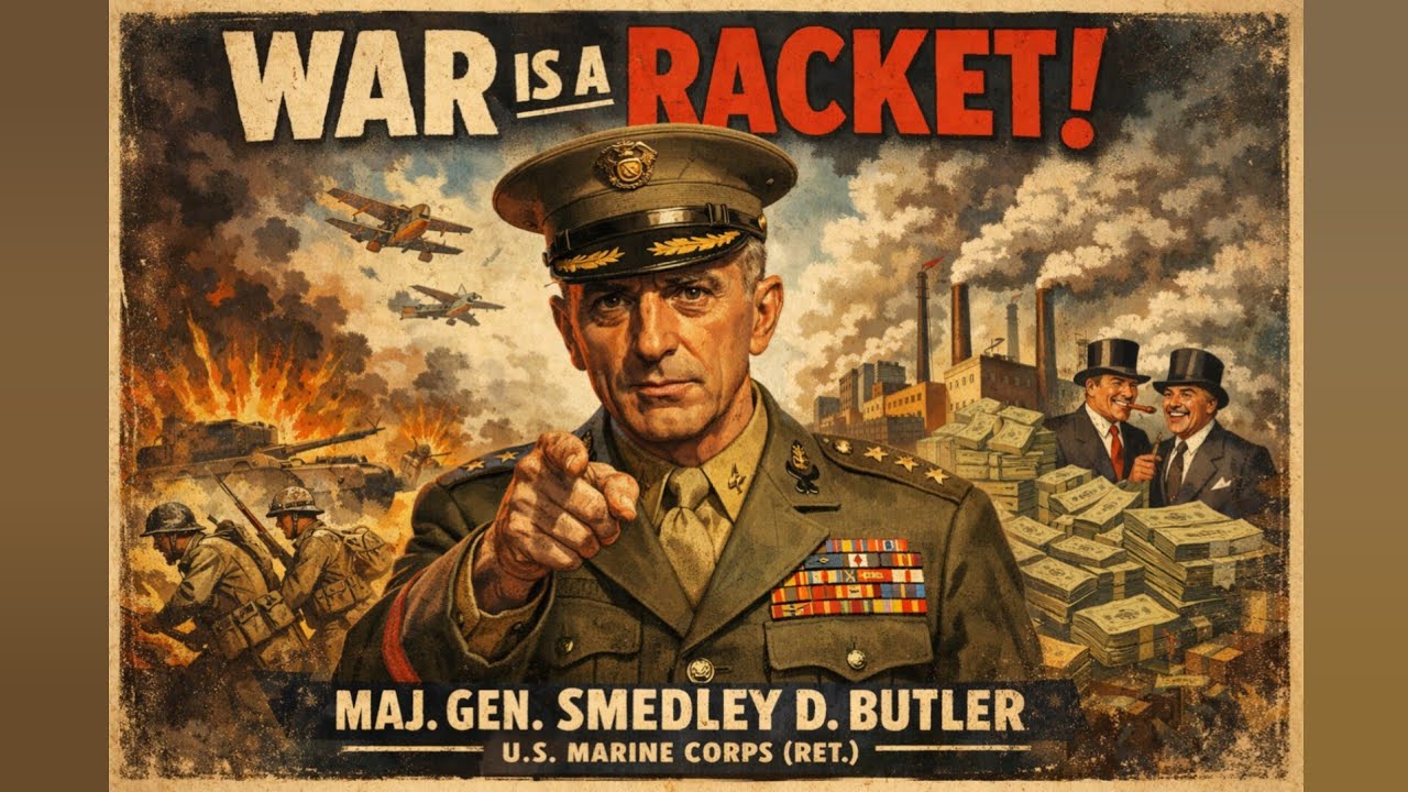 War Is A Racket! General Smedley Butler