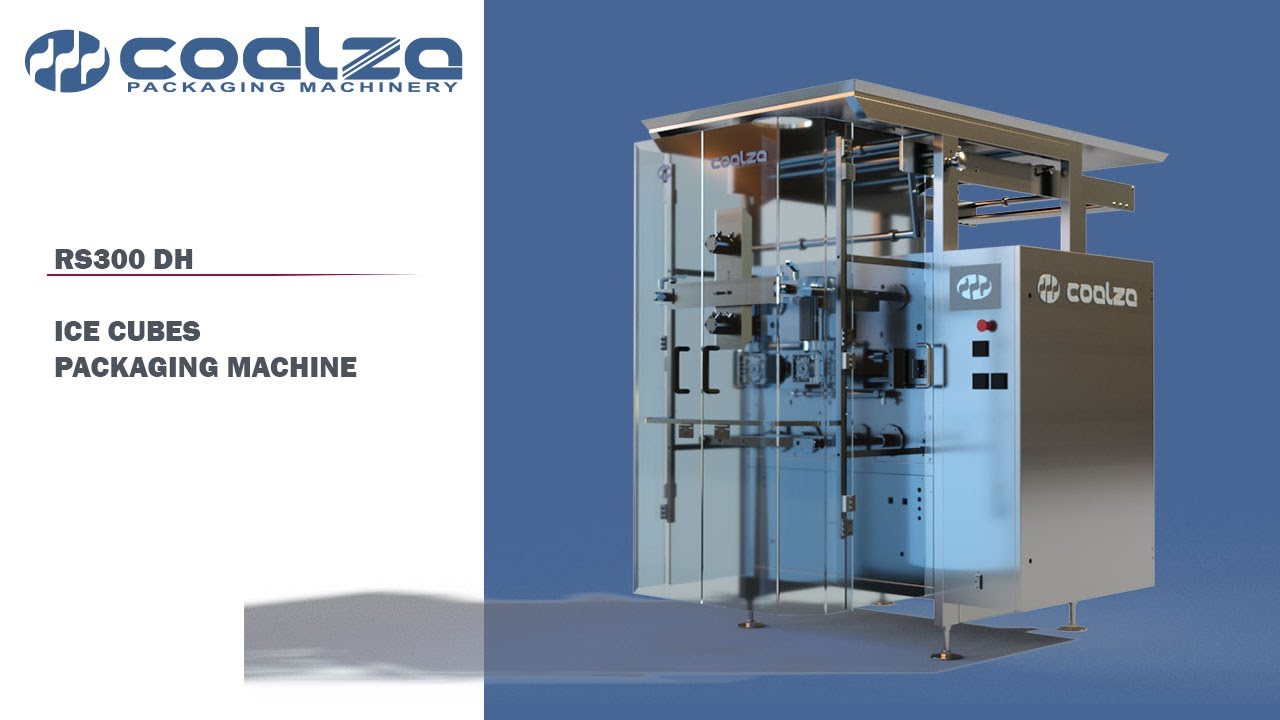The BEST Packaging Machine for ICE CUBES - COALZA RS300-DH