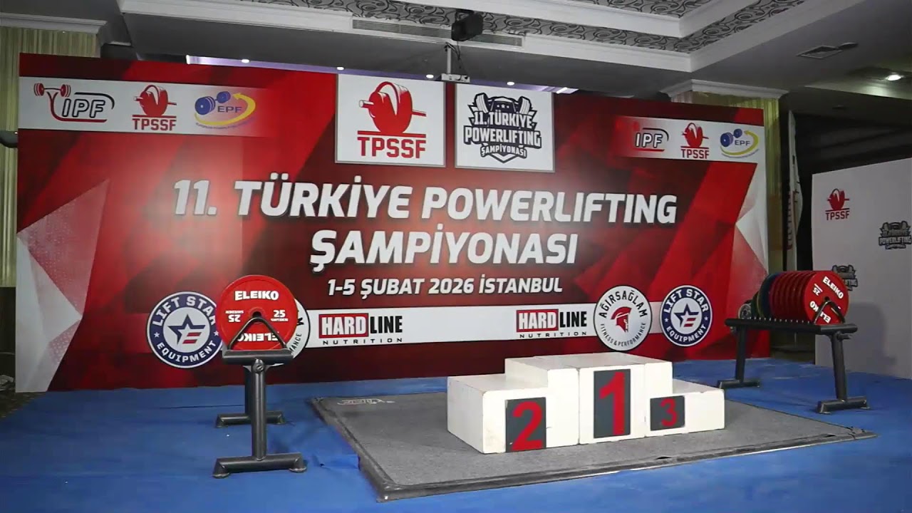 TÜRKİYE POWERLIFTING ŞAMPİYONASI 2. GÜN
