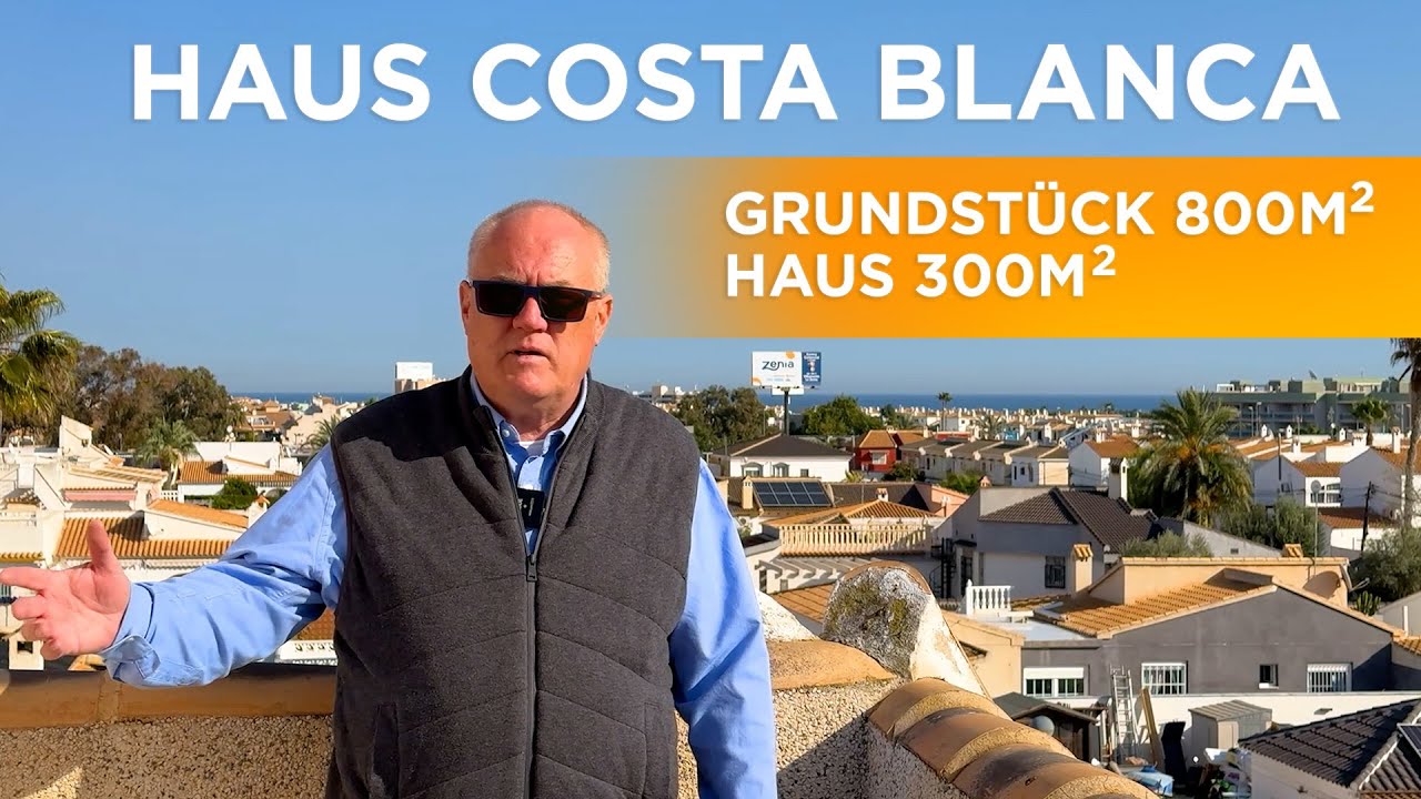 Haus an der Costa Blanca 🌊️🌴 Riesige Villa in Spanien in der Nähe von Torrevieja