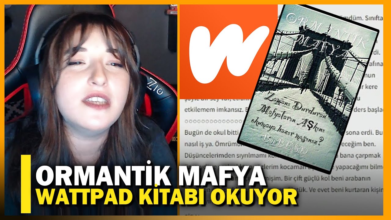 Pqueen - Ormantik Mafya İsimli Wattpad Kitabını Okuyor !