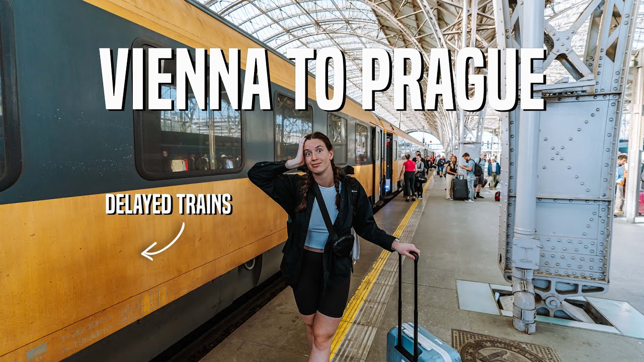 VIENNA TO PRAGUE BY TRAIN | Czech Republic | Country 26