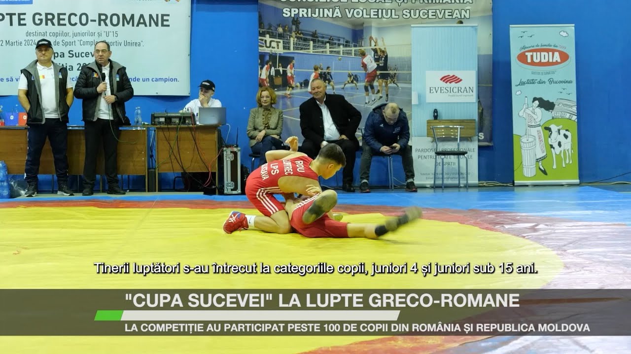 “Cupa Sucevei” la lupte greco-romane