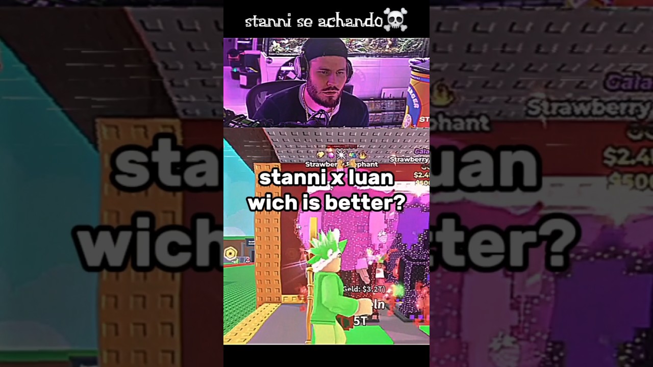 stanni x luan?wich is better? #shorts #shortsviral song:camera lenta #fypviral #viralvideo