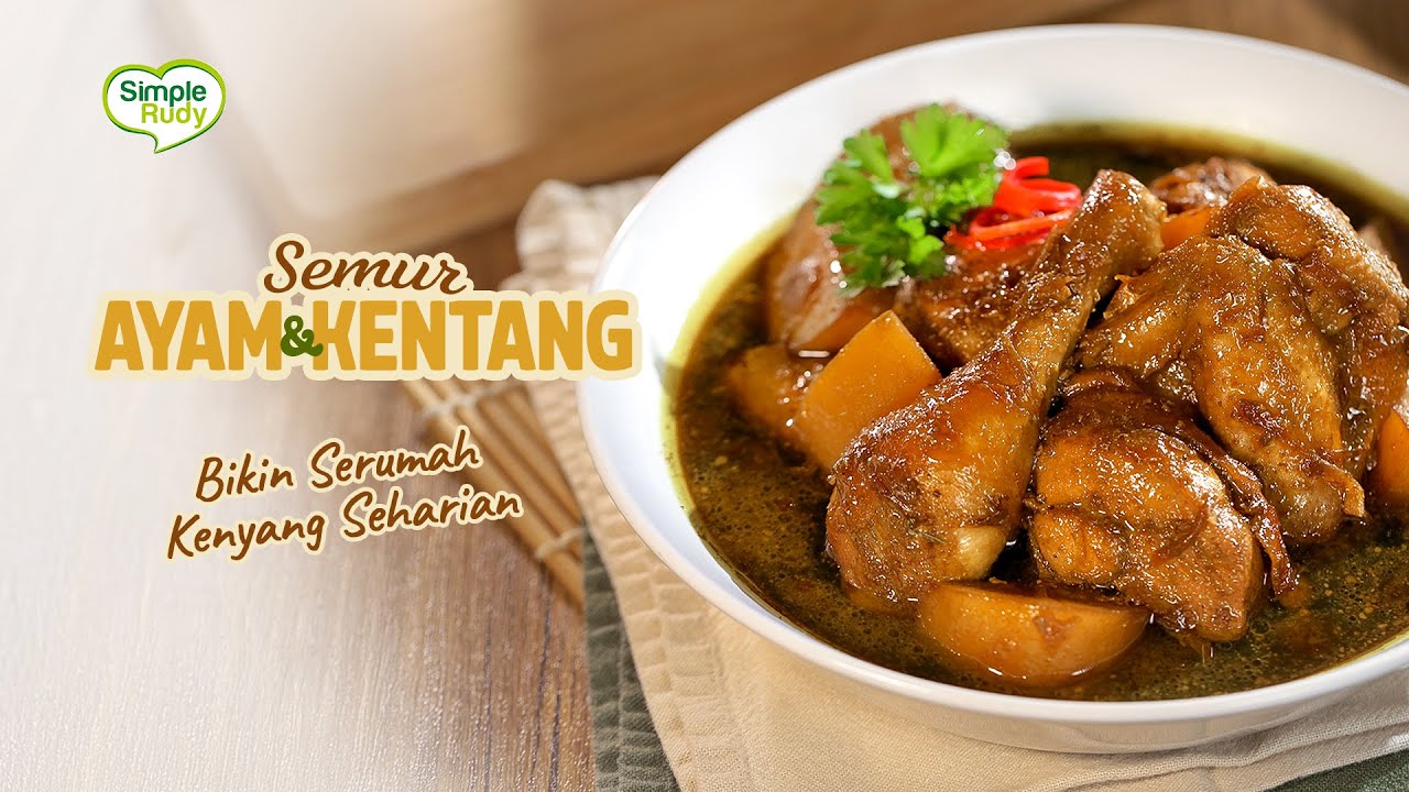 SEMUR AYAM DAN KENTANG 🍗 BIKIN EXCITED MAKAN DI RUMAH 🤤