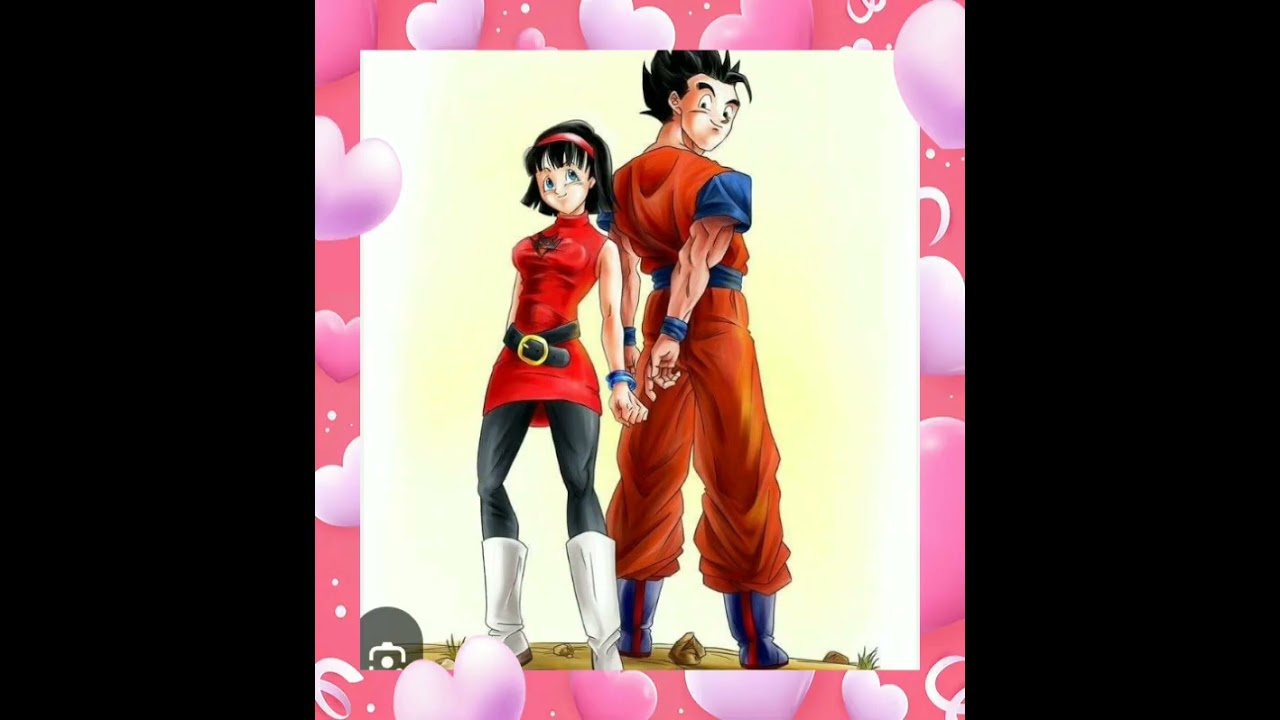 GOHAN X VIDEL YO TE AMO chayan  ❤💜🌹🌼
