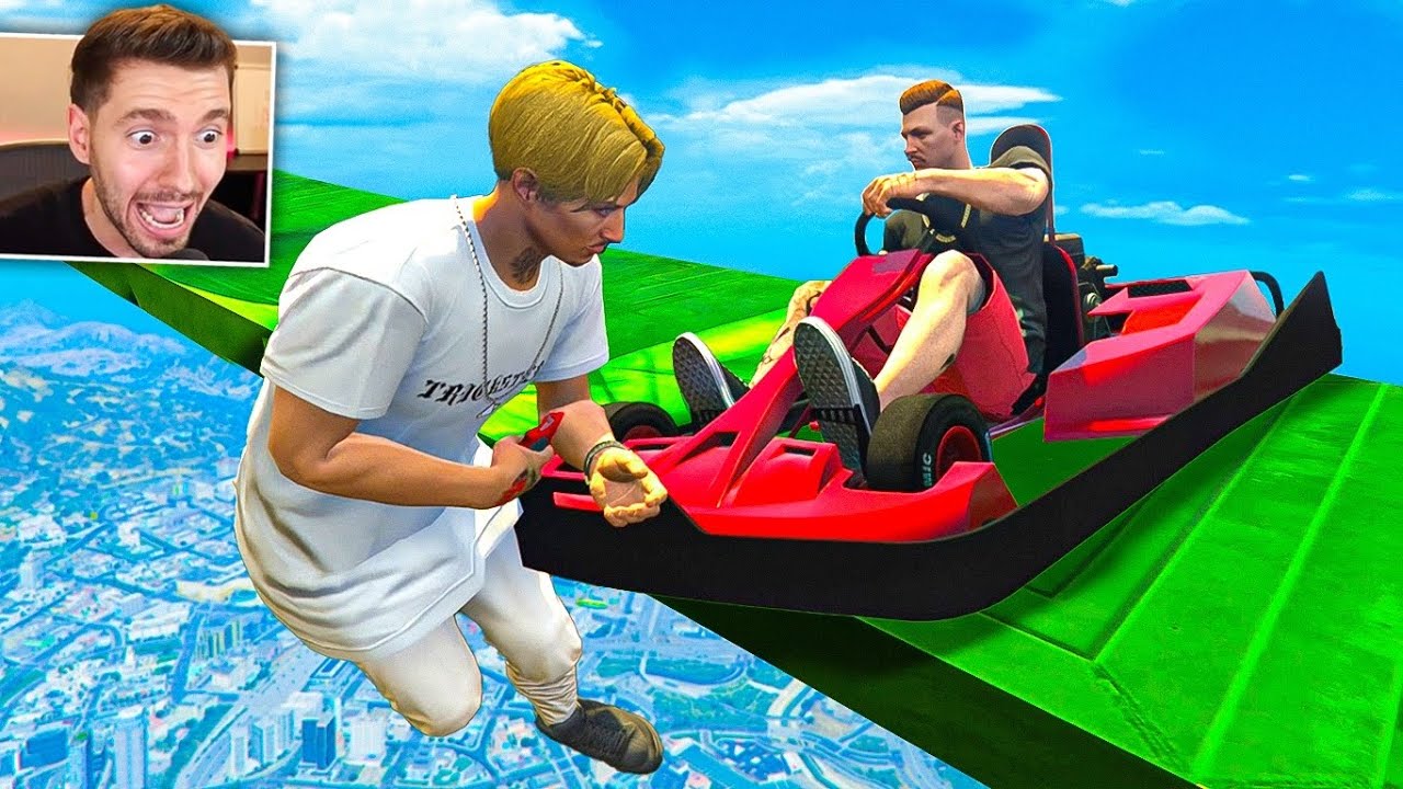 LIPÃO vs KART (a mitada do ANO no GTA 5 Online)