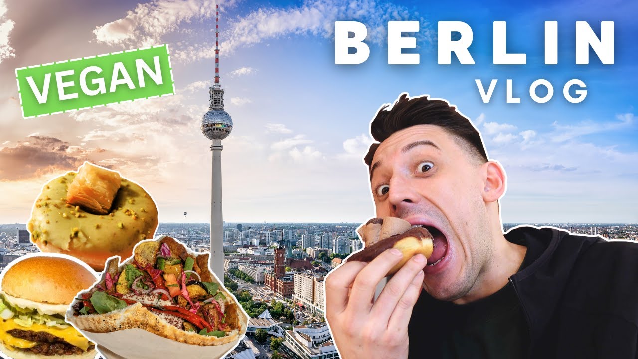 VEGAN IN BERLIN, Veganer REWE & Food Spots - VLOG