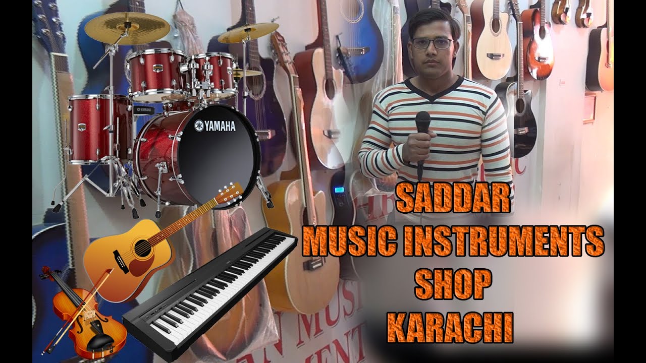 Saddar Music Instrument Shop Karachi(JJ Informative) Imported GUITAR, PIANO, FLUTE & more instrument