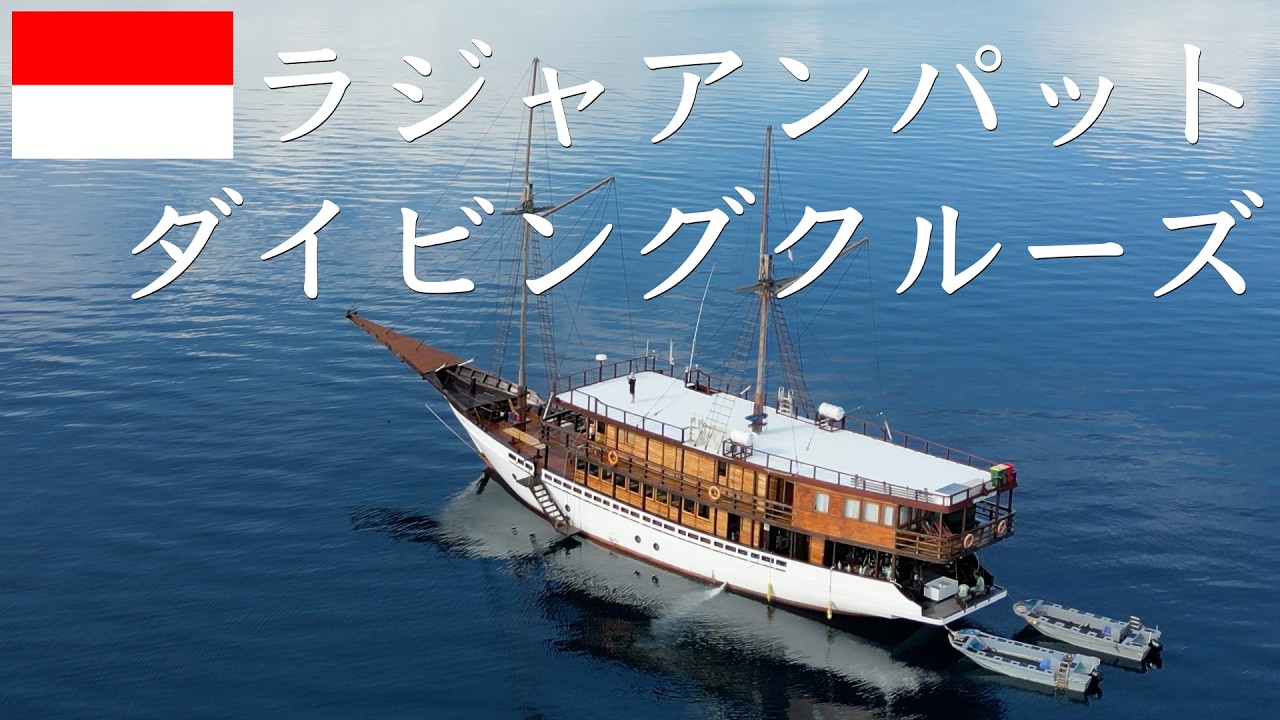 【インドネシア】ラジャアンパット ダイビングクルーズ  Raja Ampat Diving Cruise