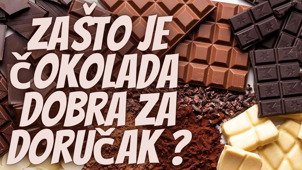 Za&scaron;to je čokolada zapravo dobra za doručak