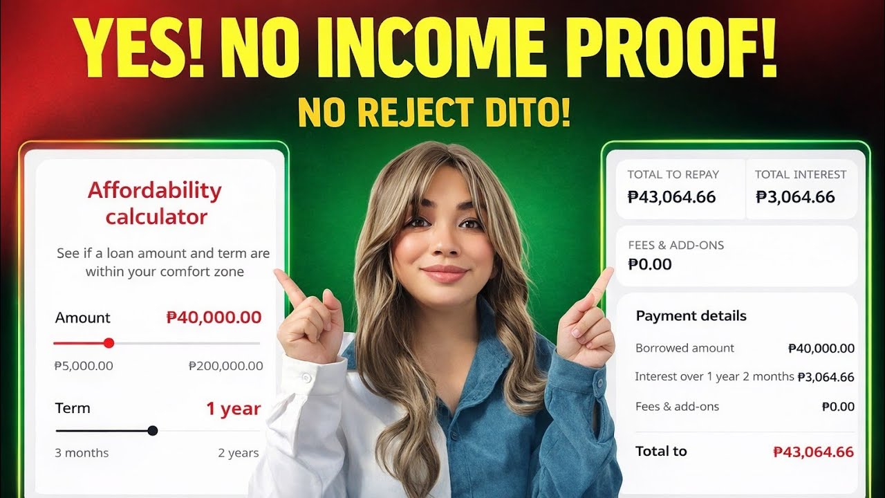 ₱40,000 Loan Offer Kahit daming Overdue Loans! 😊