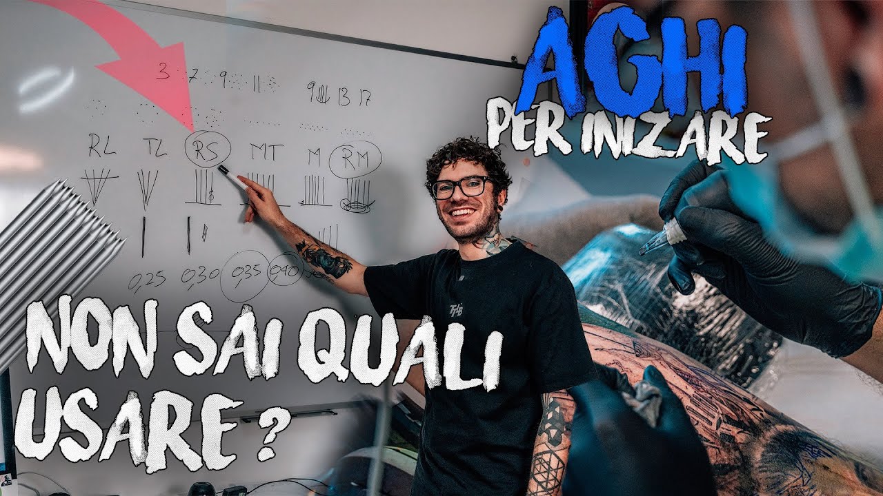 AGHI E CONSIGLI PER INIZIARE A TATUARE - ANDREA BRUSADIN