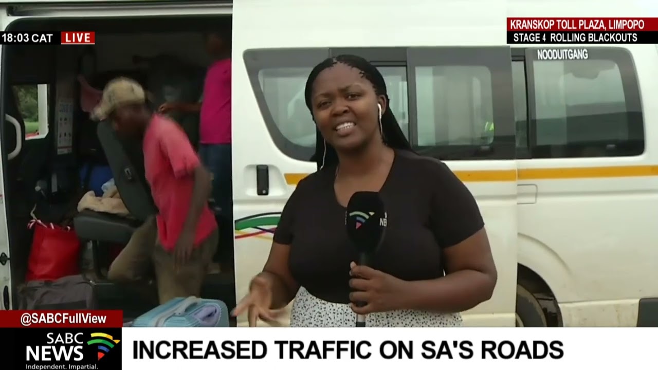 Increased traffic volumes on SA roads: Mahlako Komane reports from Kranskop Toll Plaza