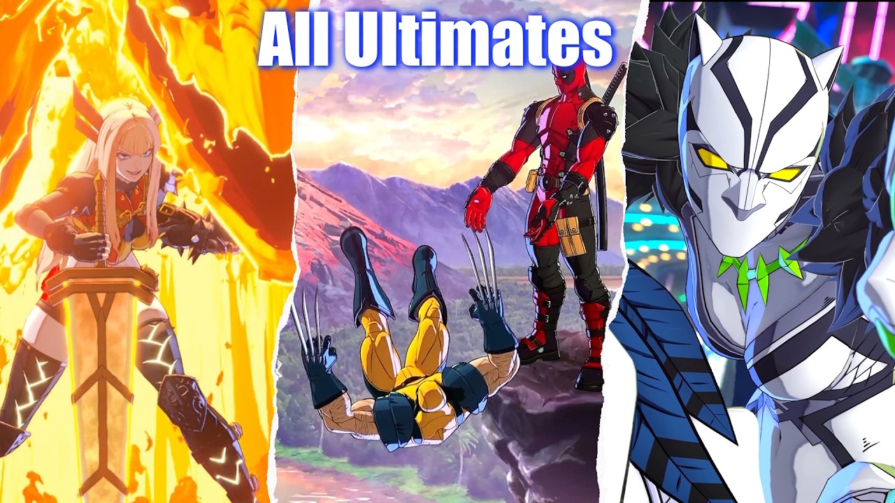 Marvel Tokon Fighting Souls - All Characters Ultimates & Assembles