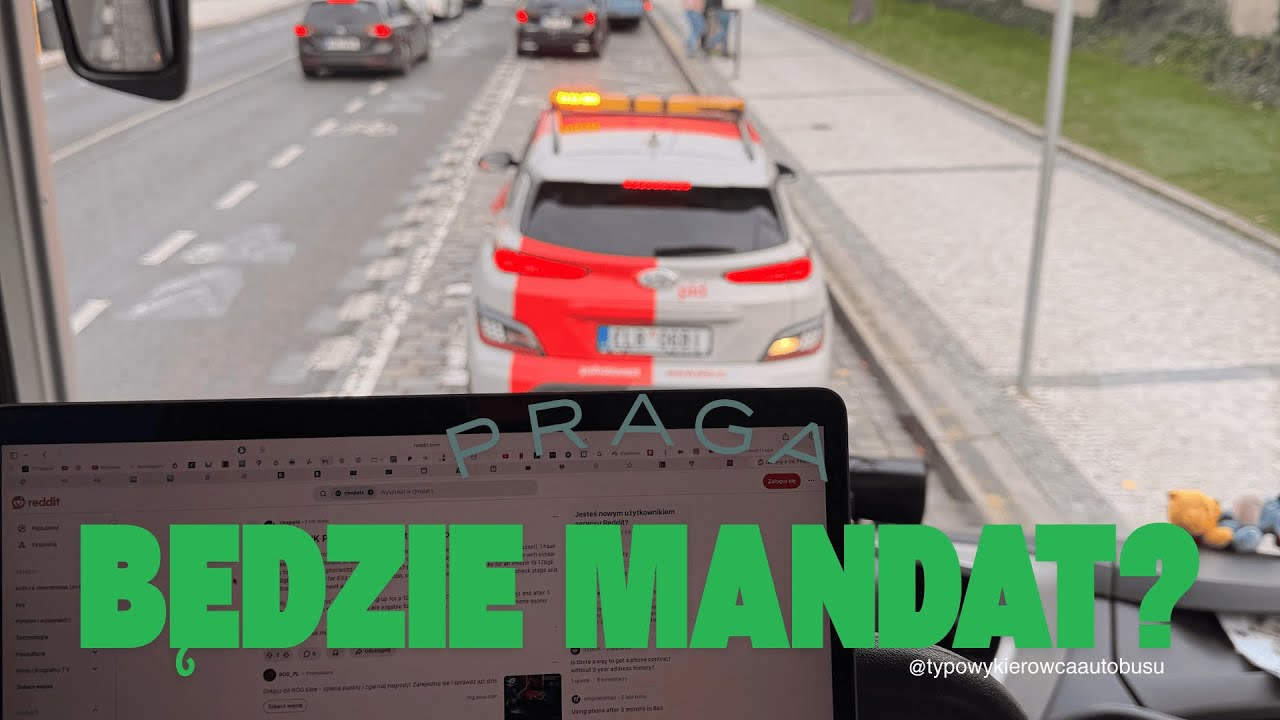 Praga - kontrola Nadzoru Ruchu, mój grafik na zimę w Contiki i wiecznie obrażony Hotel Olympik