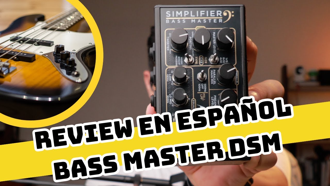 DSM Bass Master Simplifier | ¿Vale la pena para bajistas?