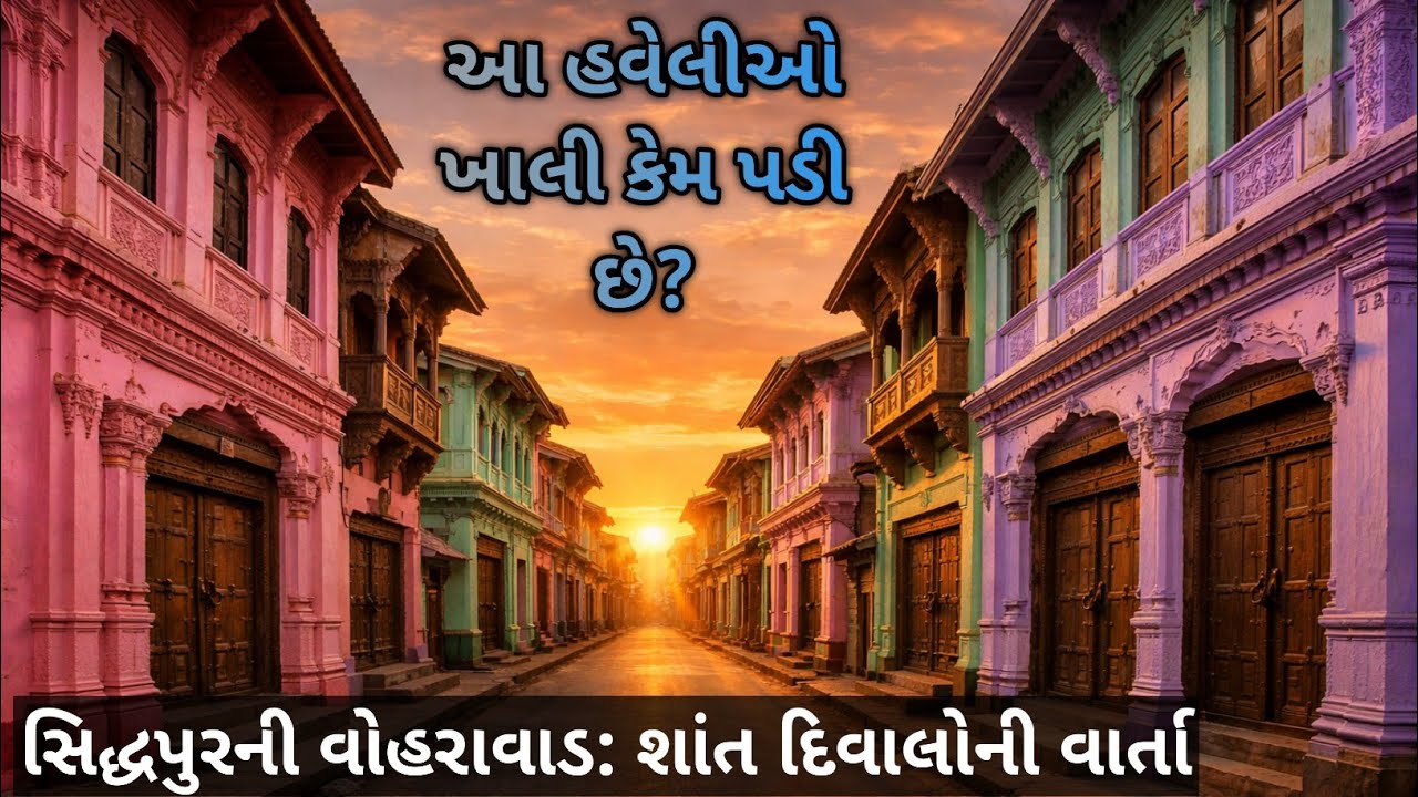 સિદ્ધપુરની વોહરાવાડ: શાંત દિવાલોની વાર્તા //siddhpur vohra palace vohravad 