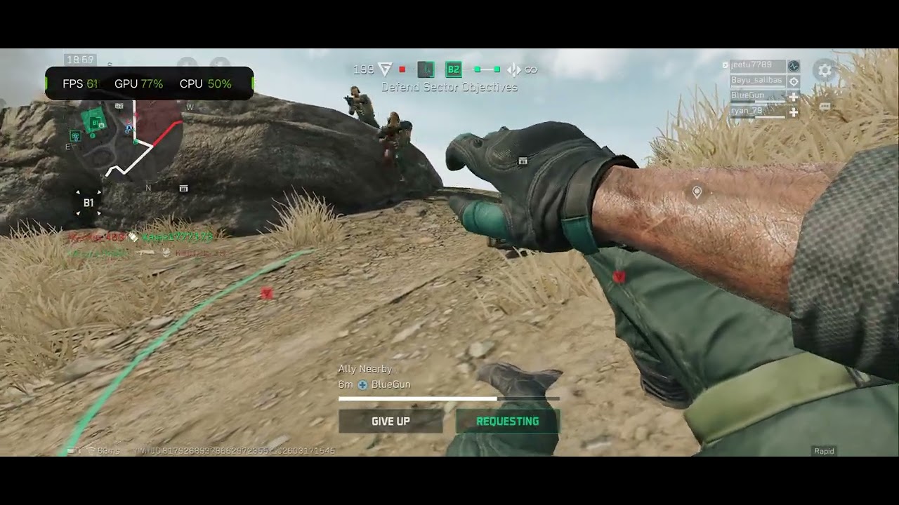 DELTA FORCE | 2K 60FPS EXTREME | SNAPDRAGON 8 GEN 5 | ONE PLUS 15 R