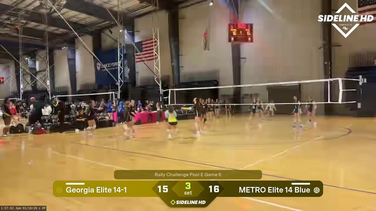 Georgia Elite 14-1 @ METRO Elite 14 Blue (2026.01.10)