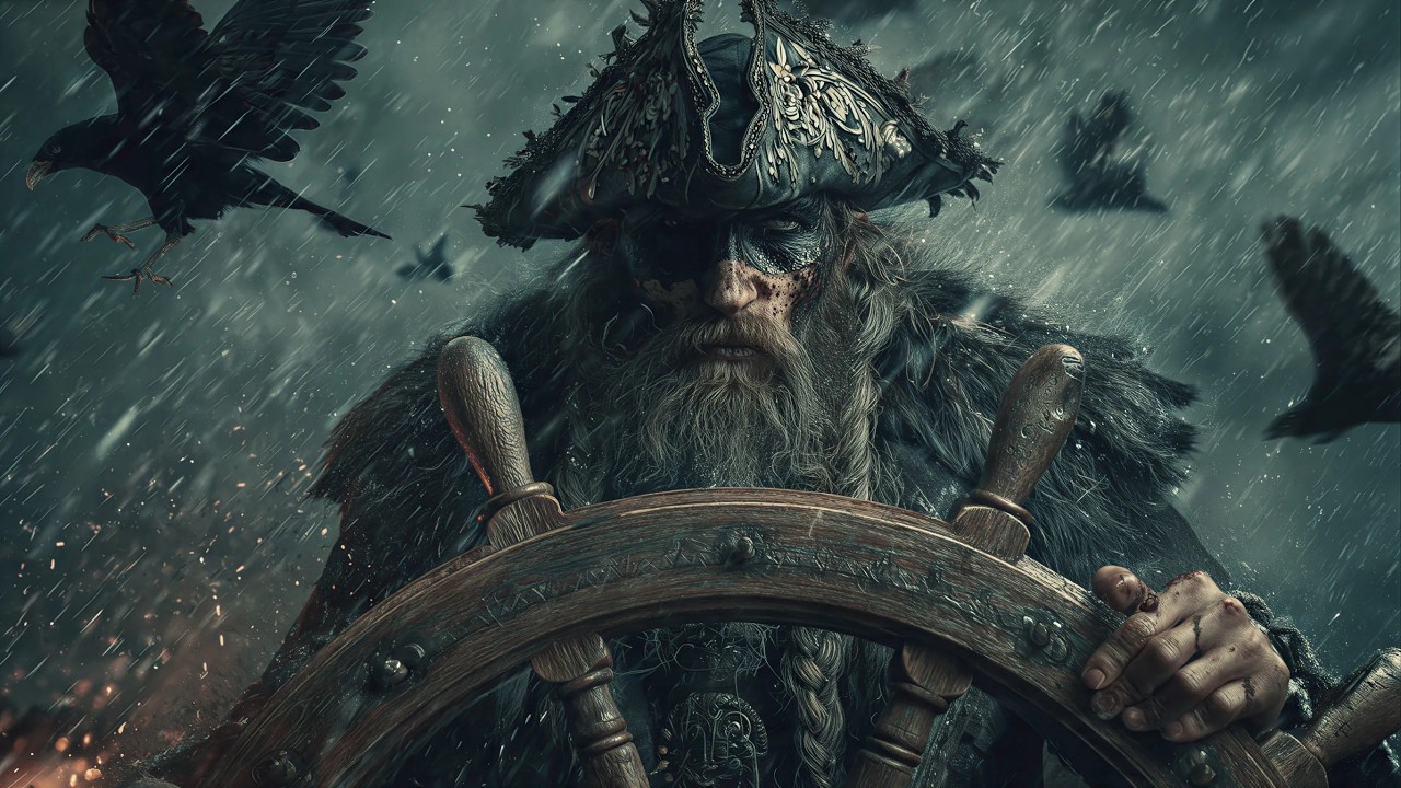 POV: You Are Viking Pirate Sailing Into the Storm — Hoist the Colours (Viking Pirate Chant Ai cover)