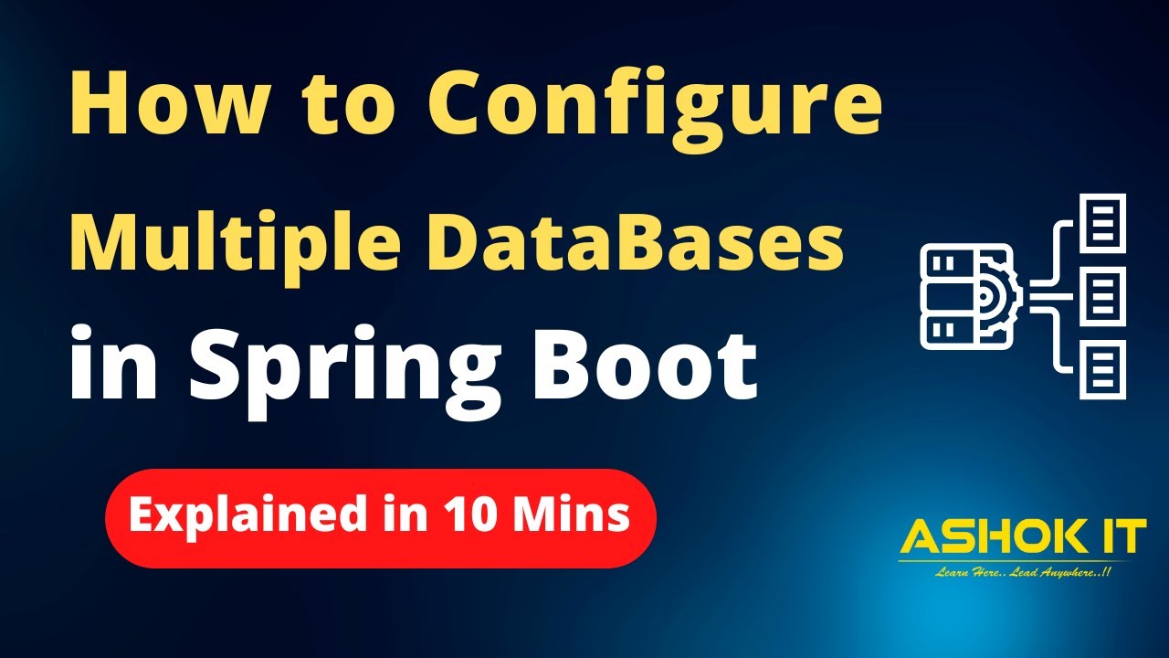 Spring Boot: как подключиться к нескольким базам данных с помощью Spring Data JPA