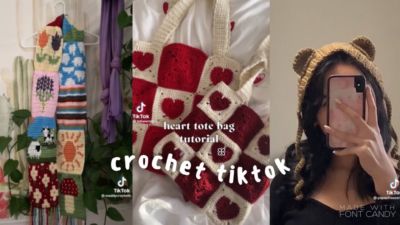crochet projects i am obsessed with / tiktok compilation🧶