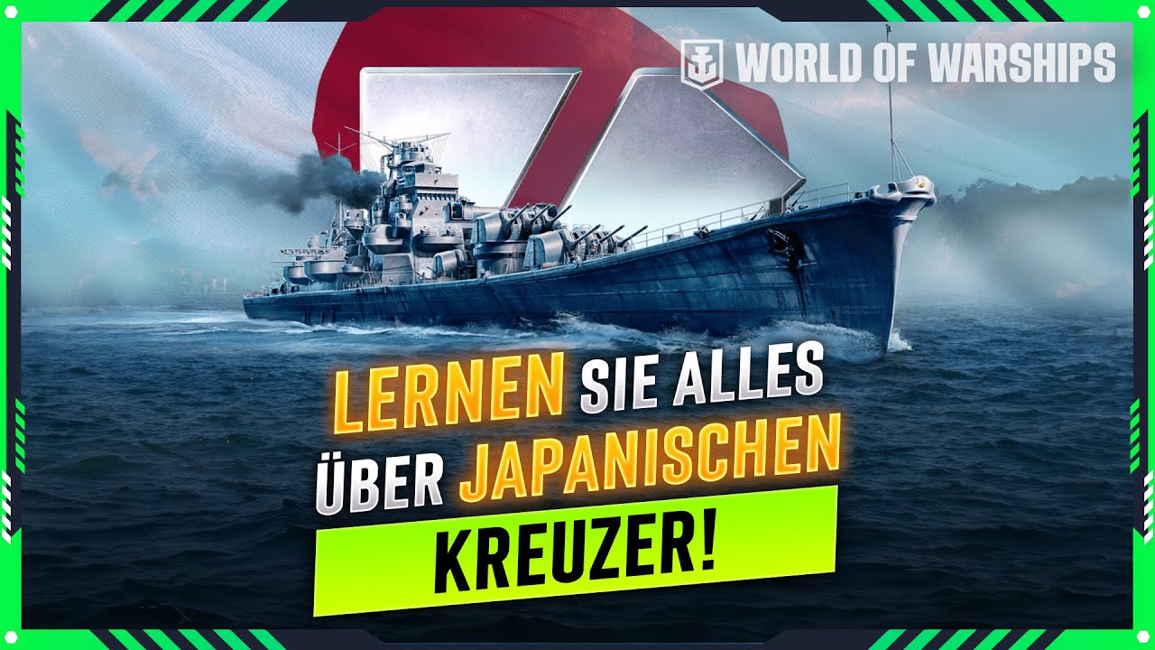 KOMPLETTER LEITFADEN ZU JAPANISCHEN KREUZERN IN WORLD OF WARSHIPS!