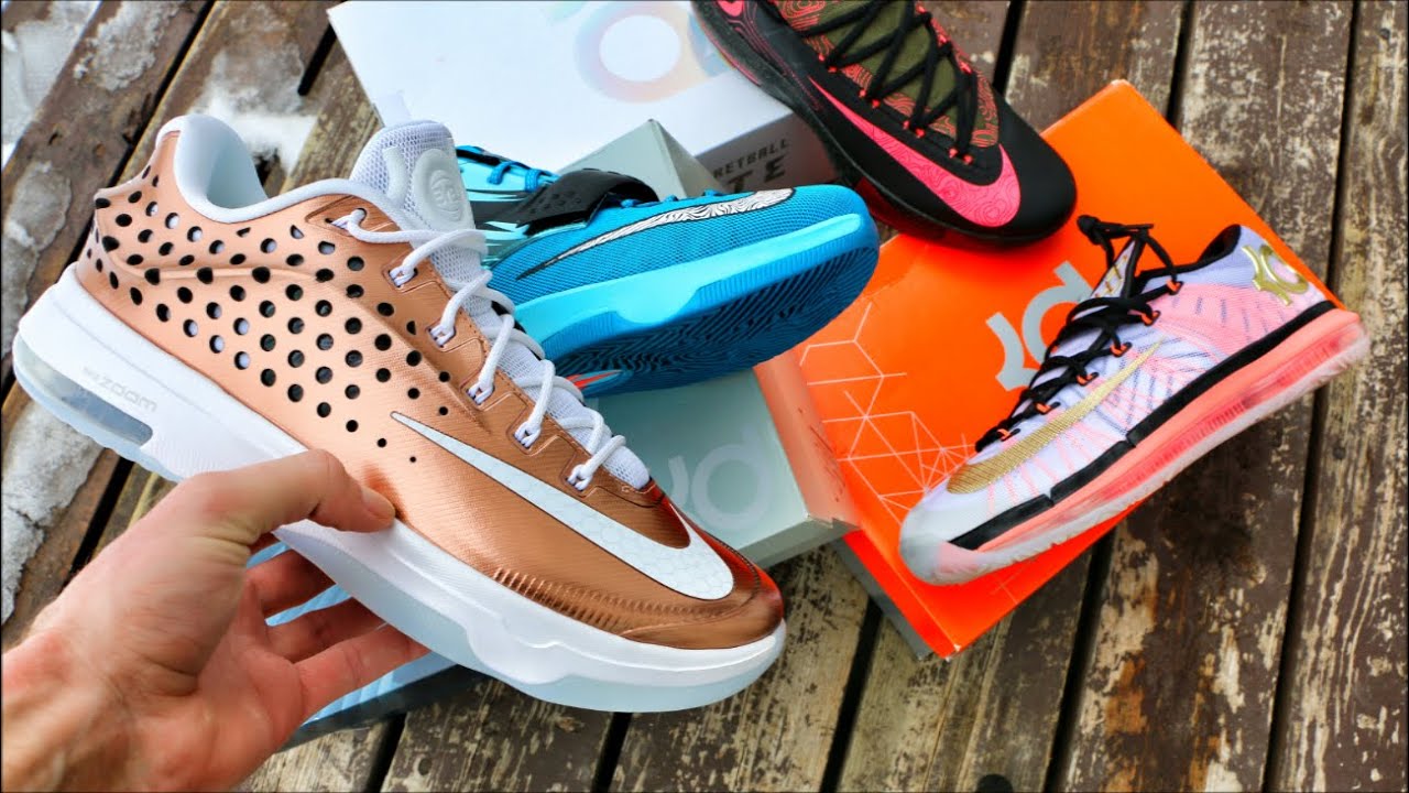 MY NIKE KD SNEAKER COLLECTION