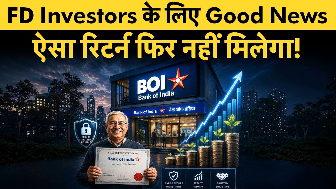 Bank of India hikes FD interest rates on select tenures: Senior citizens to earn up to 7.45% rate