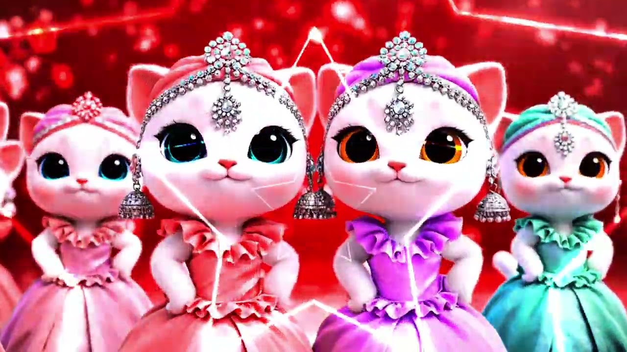 Beautiful Kitten Cat Dance in Gorgeous Gown 🐱✨ | Meow Mo 💖 🤩 January 2026