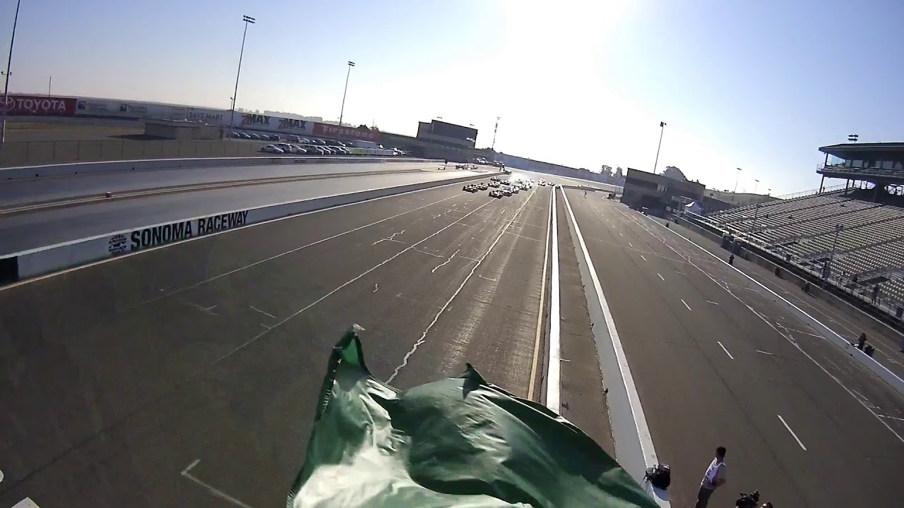 2018 SCCA Runoffs Prototype 2 P2 Race Start