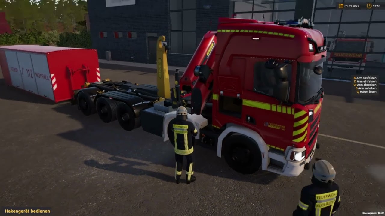 Notruf112 2 Der erste Einsatz mit den WLF