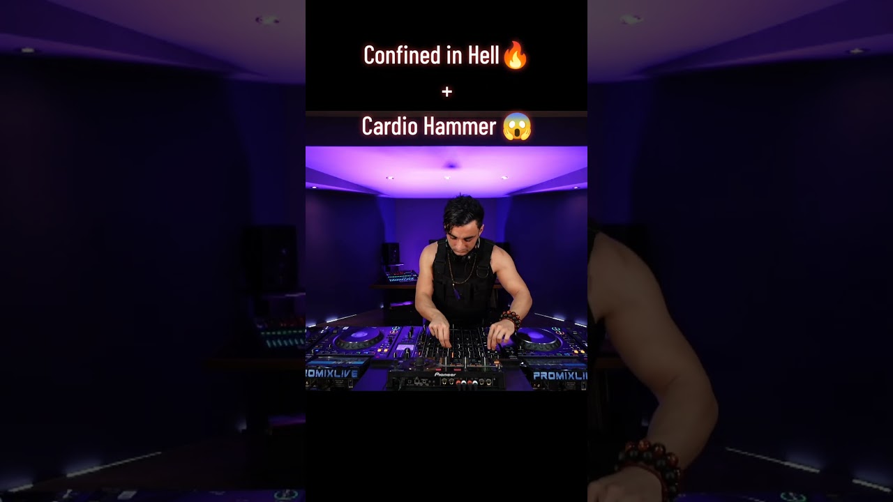 Confined In Hell ➕ Cardio Hammer 🔥 #rave #dj #techno #hardtechno