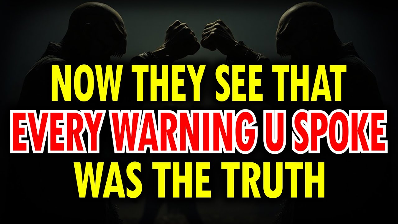 CHOSEN ONES‼️ THE ENTIRE COMMUNITY IS IN PANIC NOW 😱 EVERYTHING YOU WARNED THEM ABOUT IS HAPPENING🔥