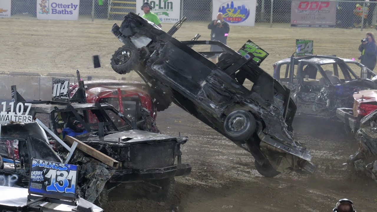 2025 Preble County Fair Demolition Derby - Day 2 - Prostock Fullsize, Street Stock Fullsize, Van/SUV