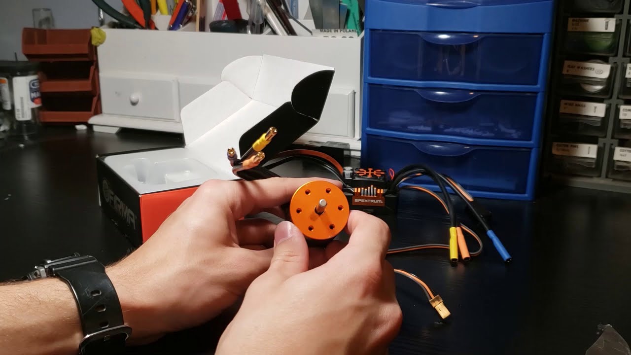 Переделка двигателя Senton на бесколлекторный