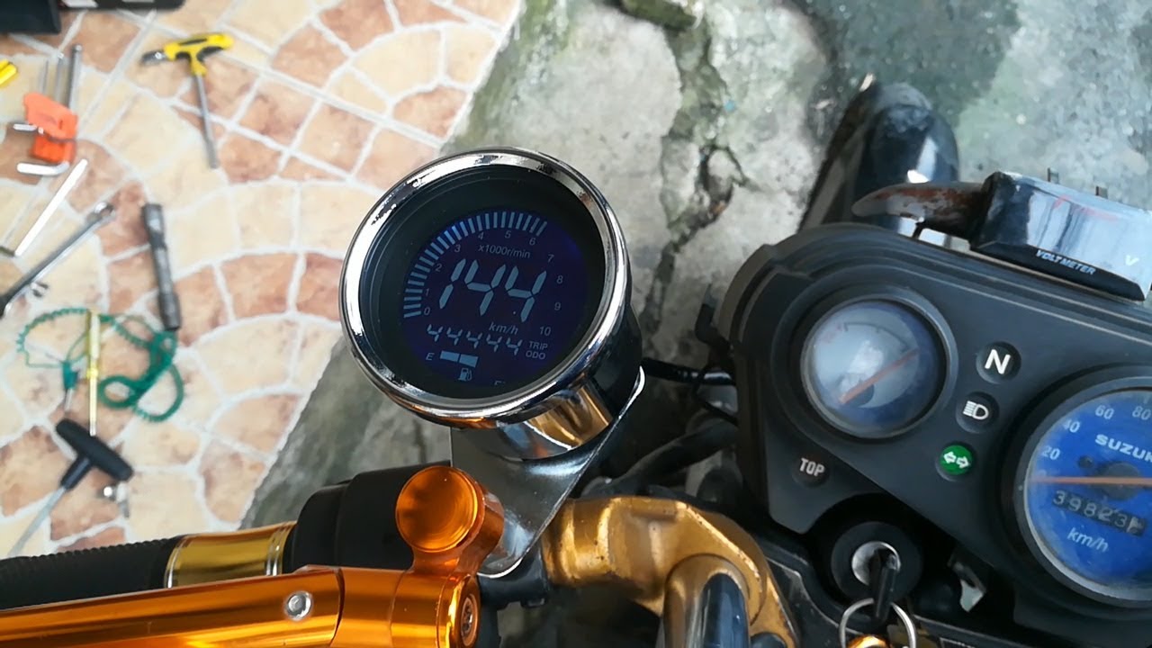 RPM Gauge Installation sa Motorsiklo