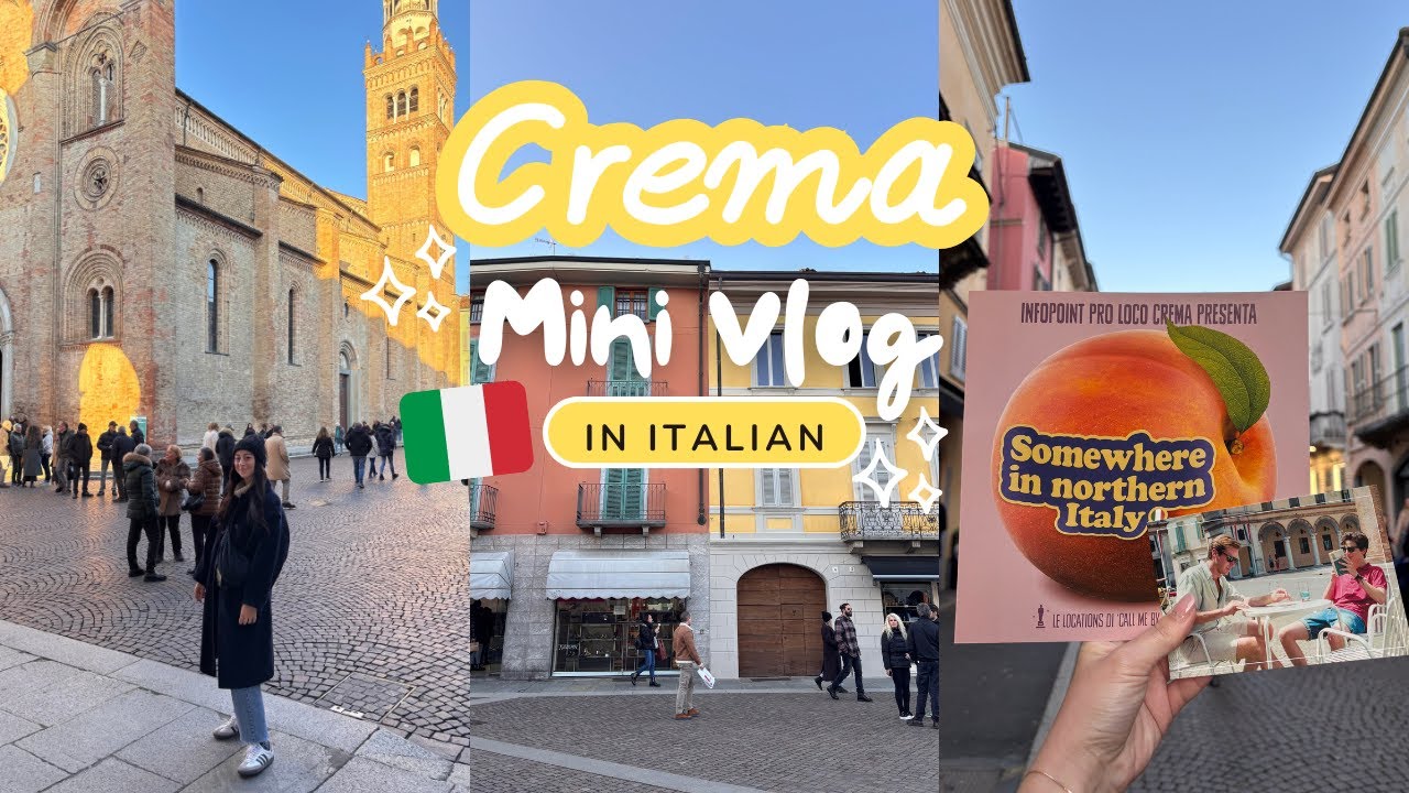 Mini vlog in italiano a CREMA (Visiting 