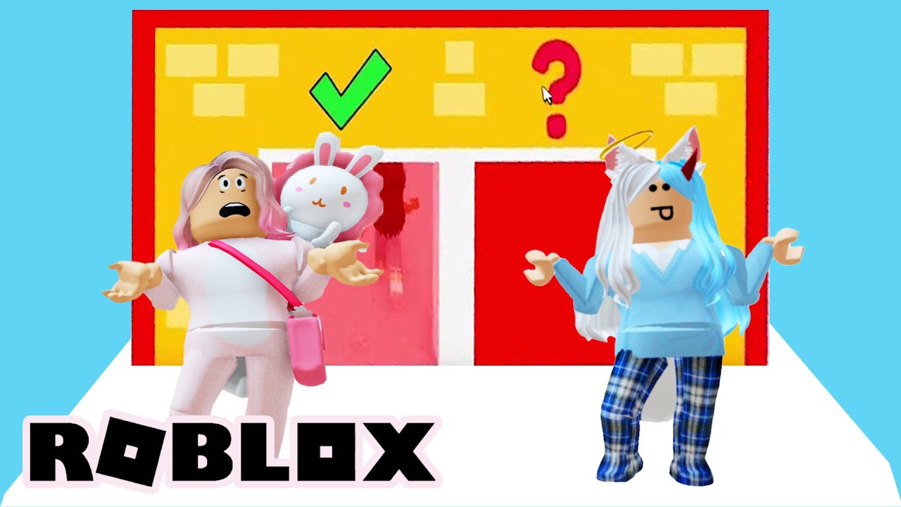 【ROBLOX】左邊?右邊?千萬不要選錯門[NyoNyo妞妞日常實況]