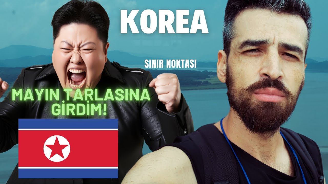 kuzey kore sınırına gittim/ KUZEY KORE GERÇEKLERİ