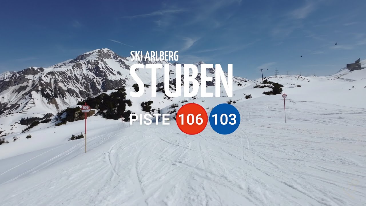 STUBEN AM ARLBERG PISTE 106 & 103 - PISTE CHECK