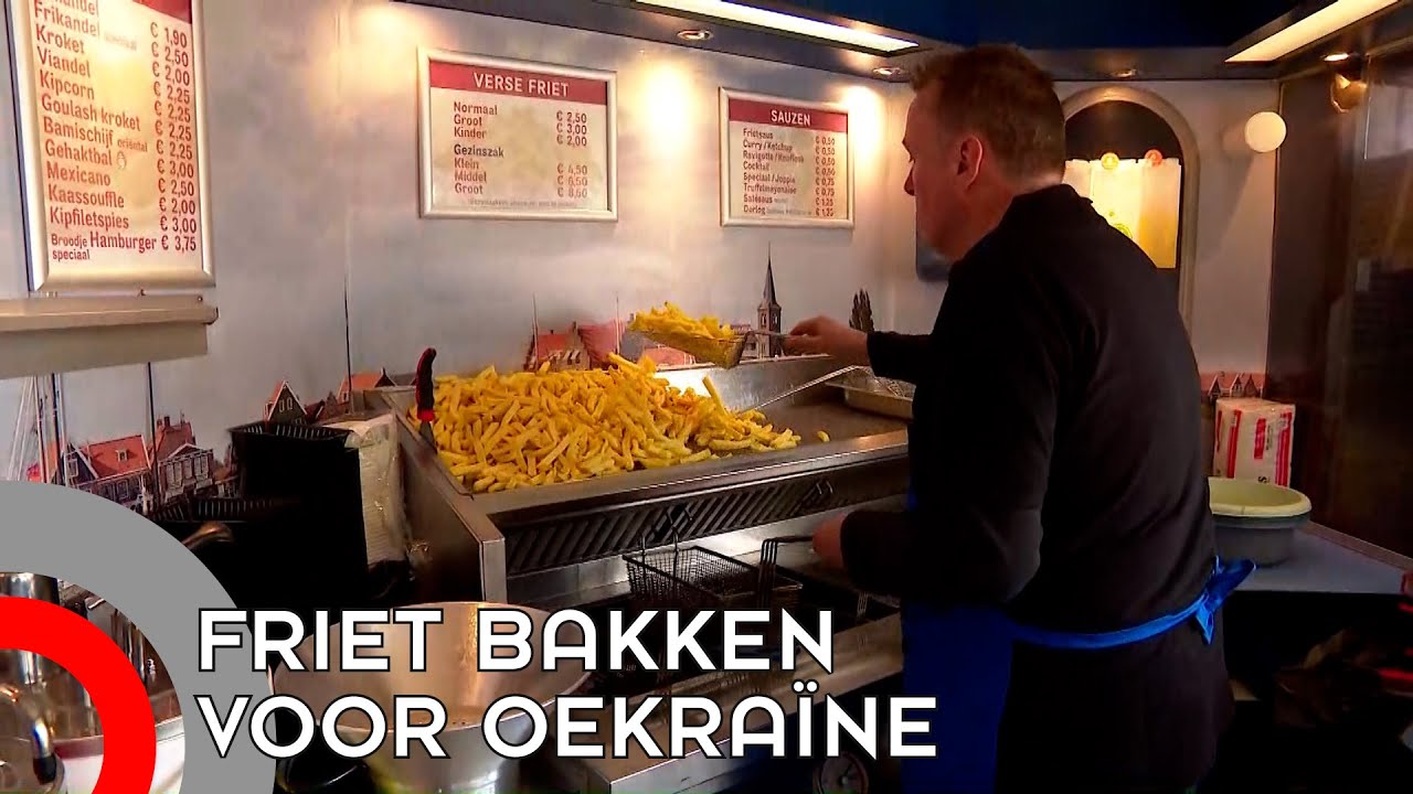 Frietboeren gaan friet uitdelen bij Oekraïense grens