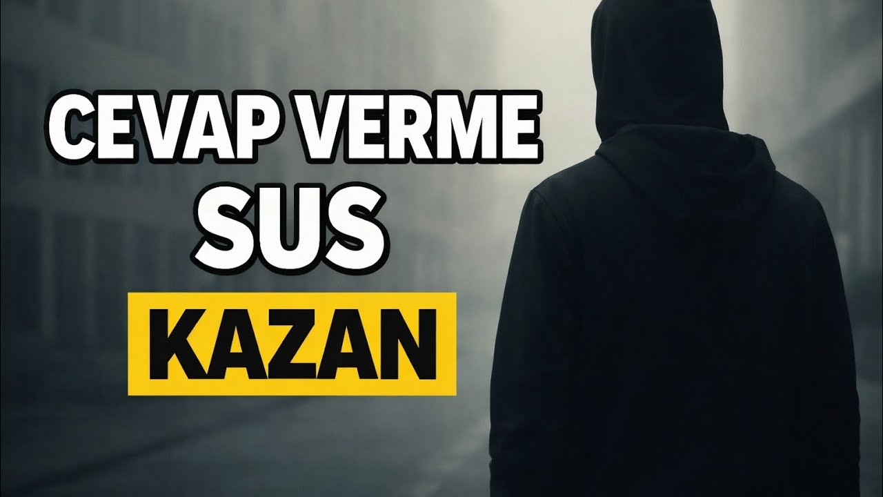 CEVAP VERMEYİ ASLA DÜŞÜNME | Stoacılık | STOACI Bilgelik