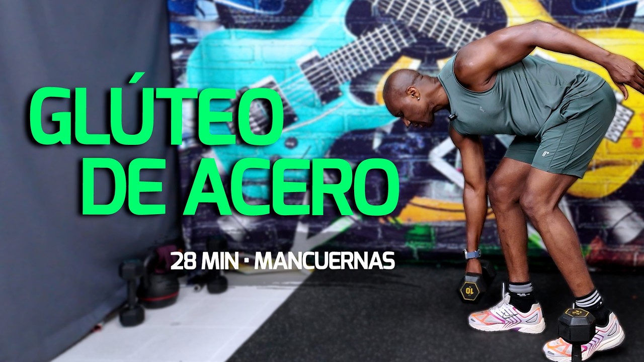 Piernas & Glúteos con Mancuernas: GAP Avanzado en Casa